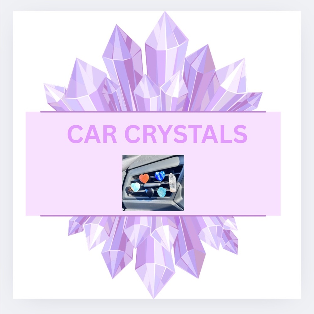 🔮🌙CAR CRYSTALS ( to put in air vents in car) 🌙🔮
